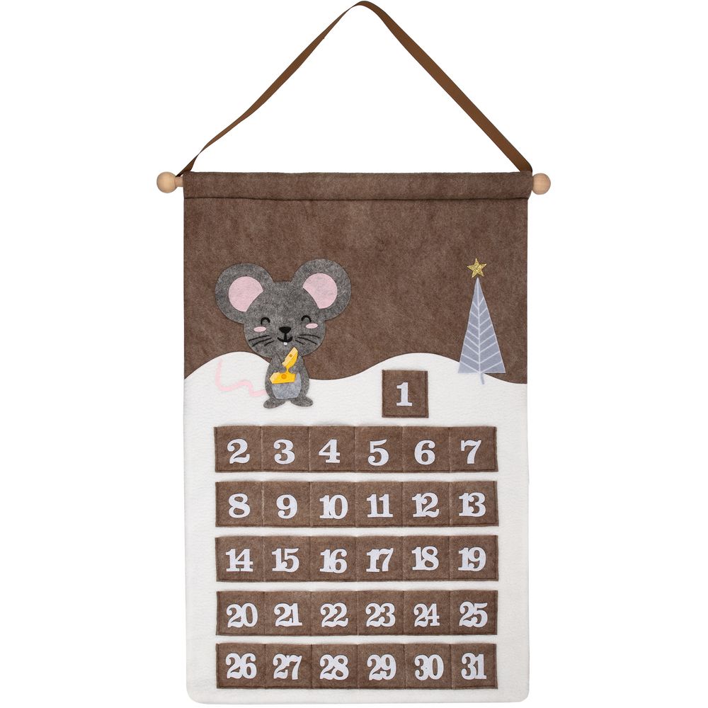 Адвент-календарь Noel, с мышкой (01-12811.03)