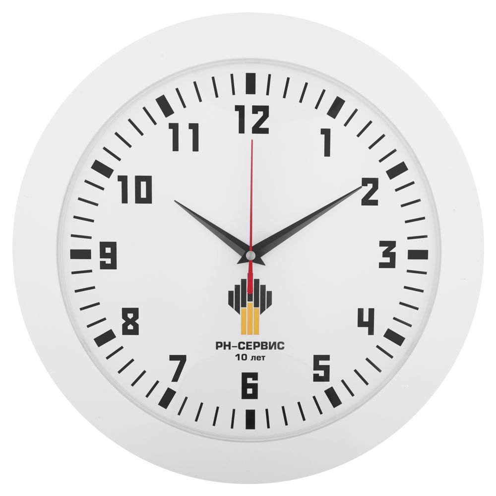 Часы настенные Vivid large, белые (01-5590.60)