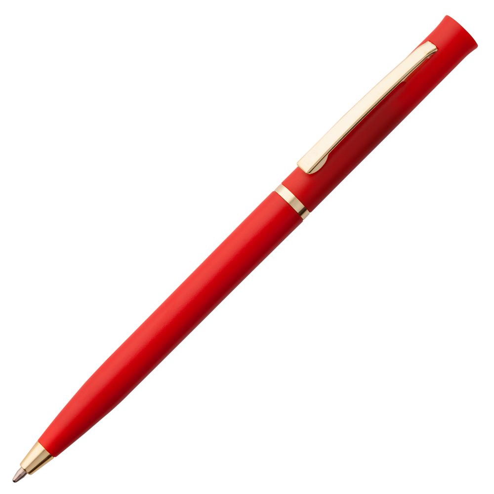 Ручка шариковая Euro Gold, красная (01-4475.50)