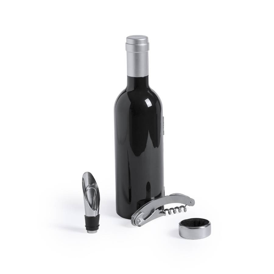 Набор для вина WINESTYLE (3 предмета), 24х6.4см, нержавеющая сталь, пластик (02-345840)