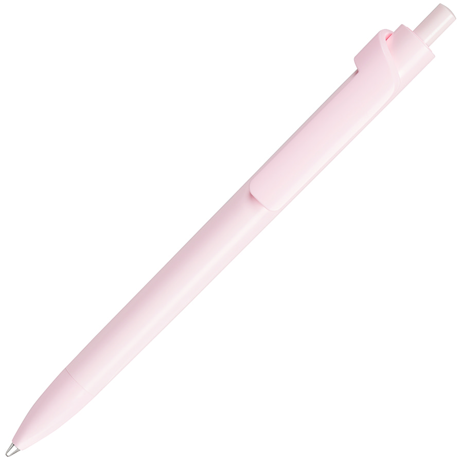 Ручка шариковая FORTE SAFETOUCH, светло-розовый, антибактериальный пластик