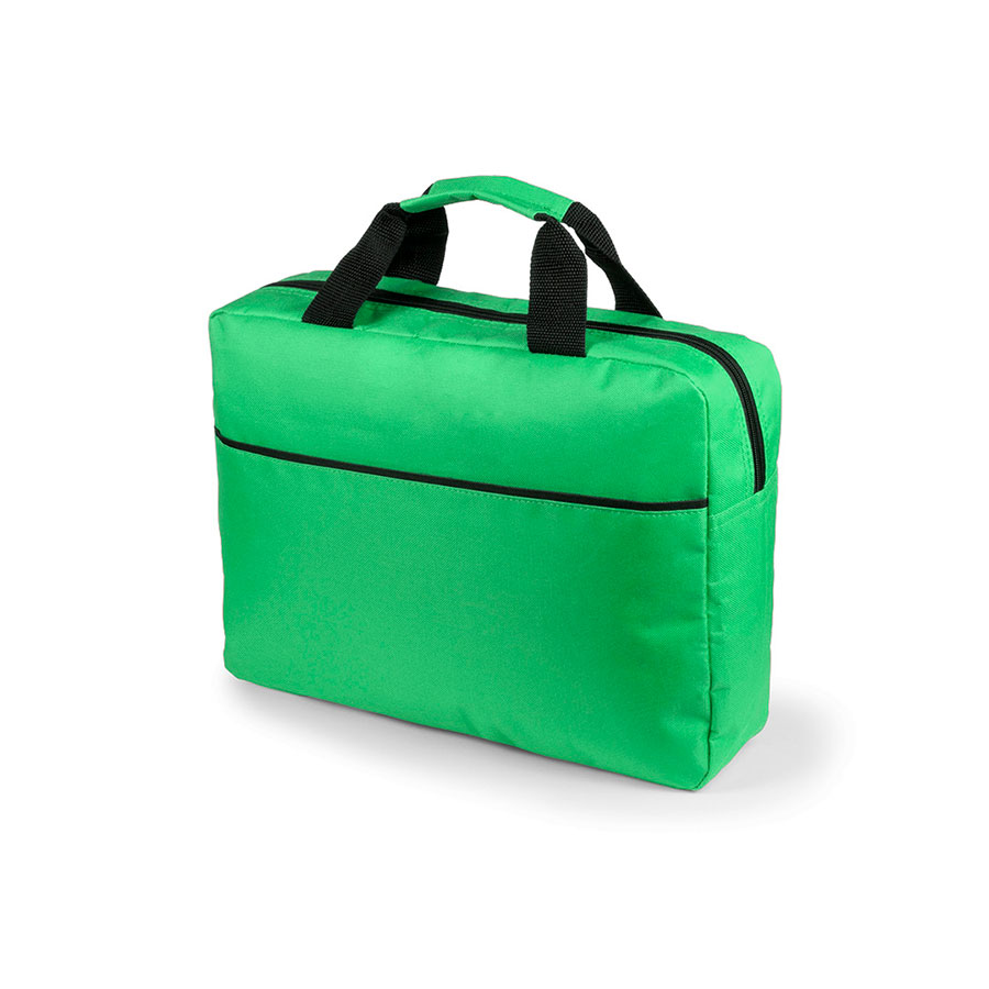Конференц-сумка HIRKOP, зеленый, 38 х 29,5 x 9 см, 100% полиэстер 600D (02-344613/15)