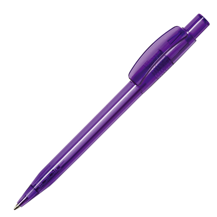 Ручка шариковая PIXEL, темно-фиолетовый, пластик