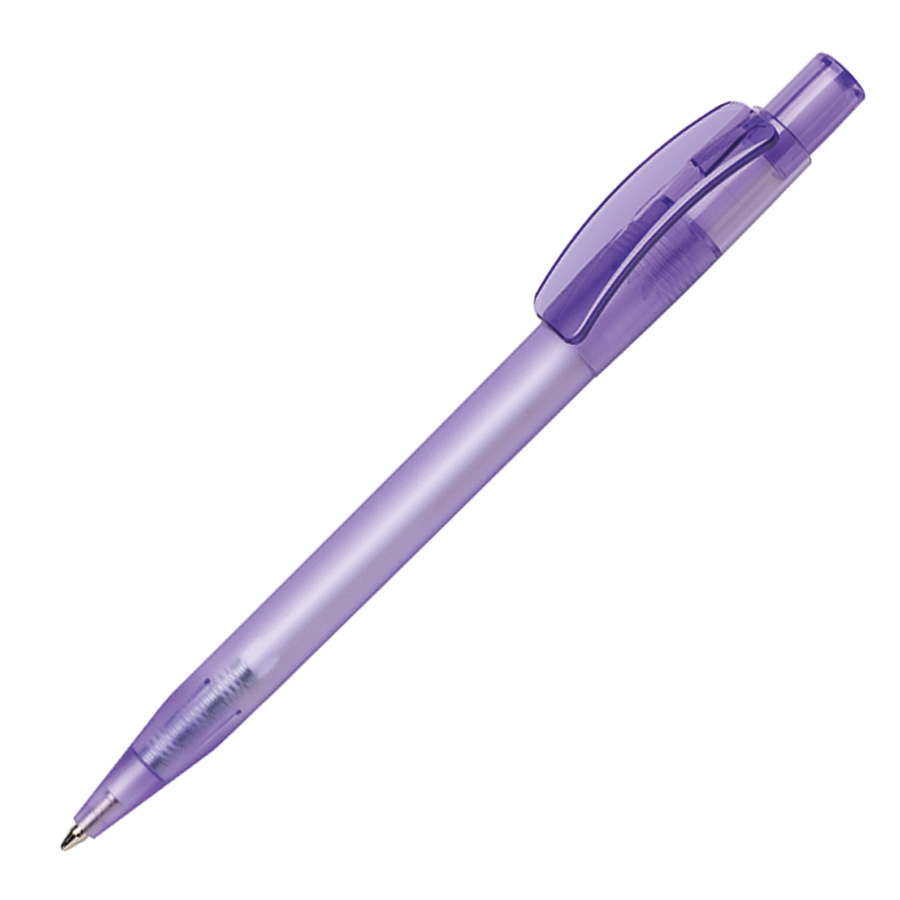 Ручка шариковая PIXEL FROST, сиреневый, пластик