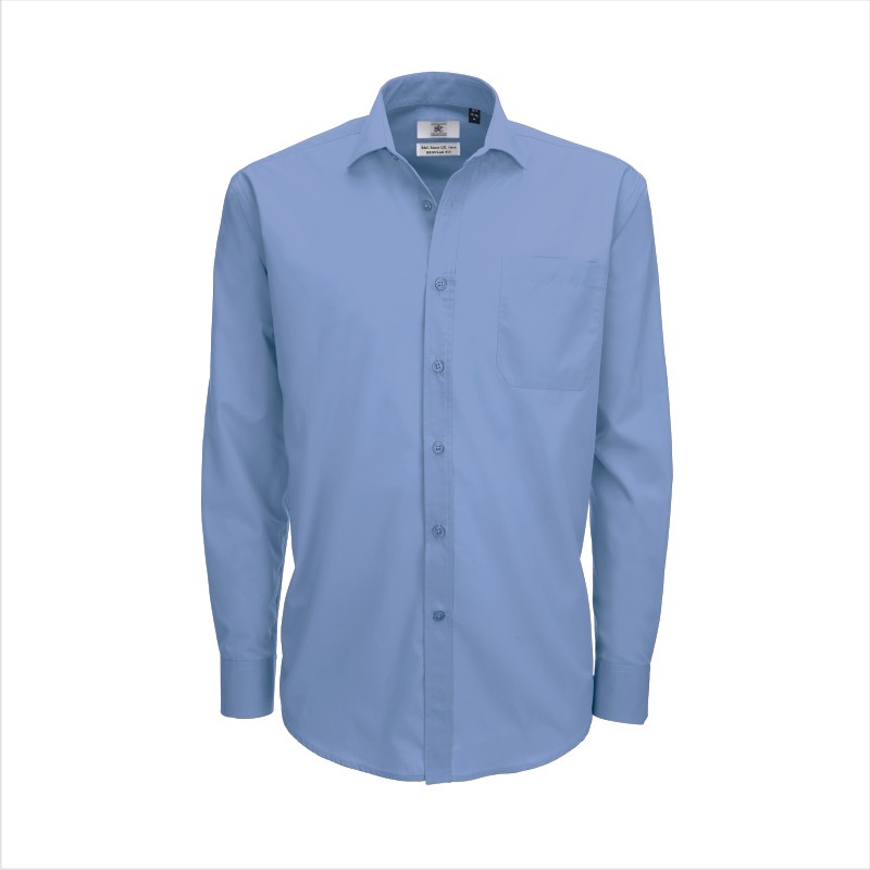 Рубашка мужская с длинным рукавом Smart LSL/men (04-41169-148)