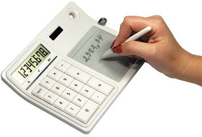 8-ми разрядный калькулятор с возможностью делать и стирать записи (09-12030423.04)