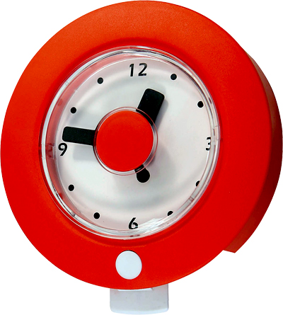 Часы с магнитом и держателем под стикеры